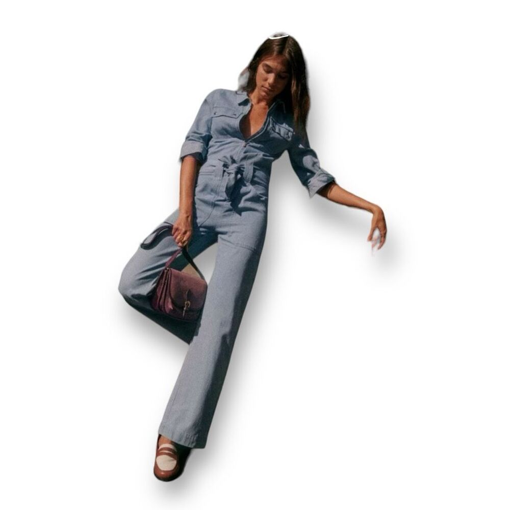 Sezane Bob Jumpsuit Size 2 34